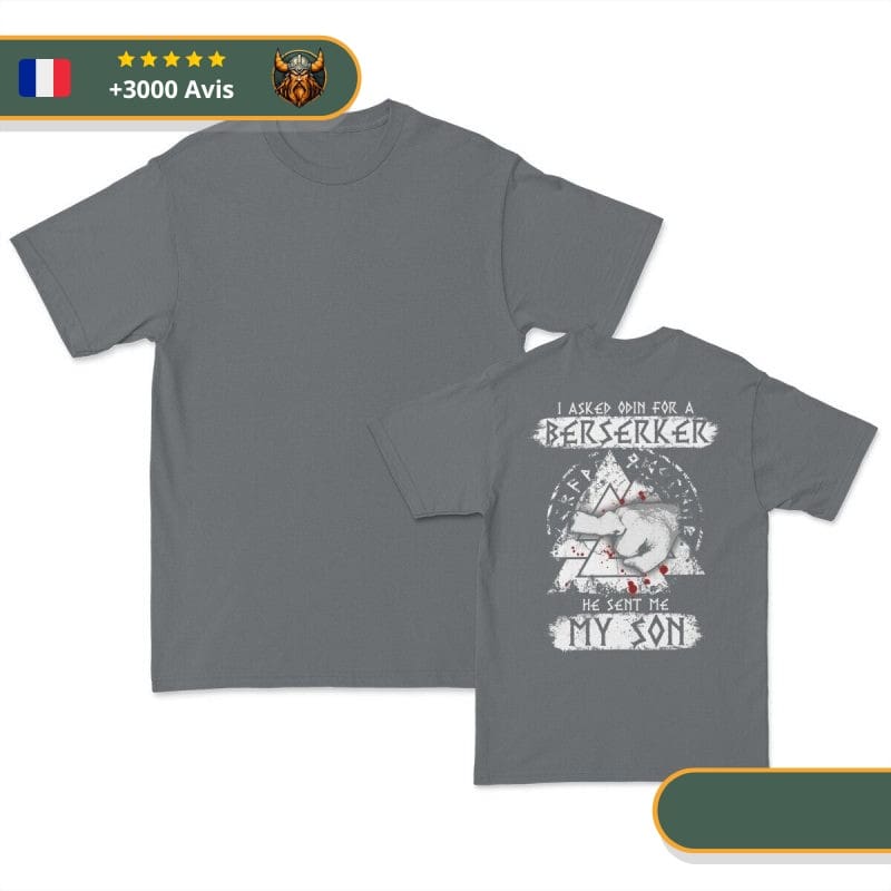 T-Shirt Viking Berserker – Image 3