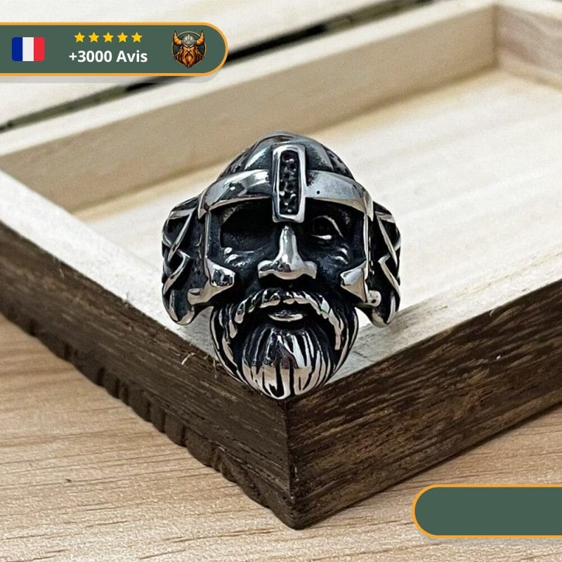 Bague Viking Guerrier Odin – Image 3