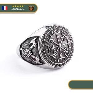 Bague Viking Vegvisir Viking Shop