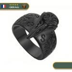 Bague Viking <br>Crâne De Corbeau</br> Viking Shop