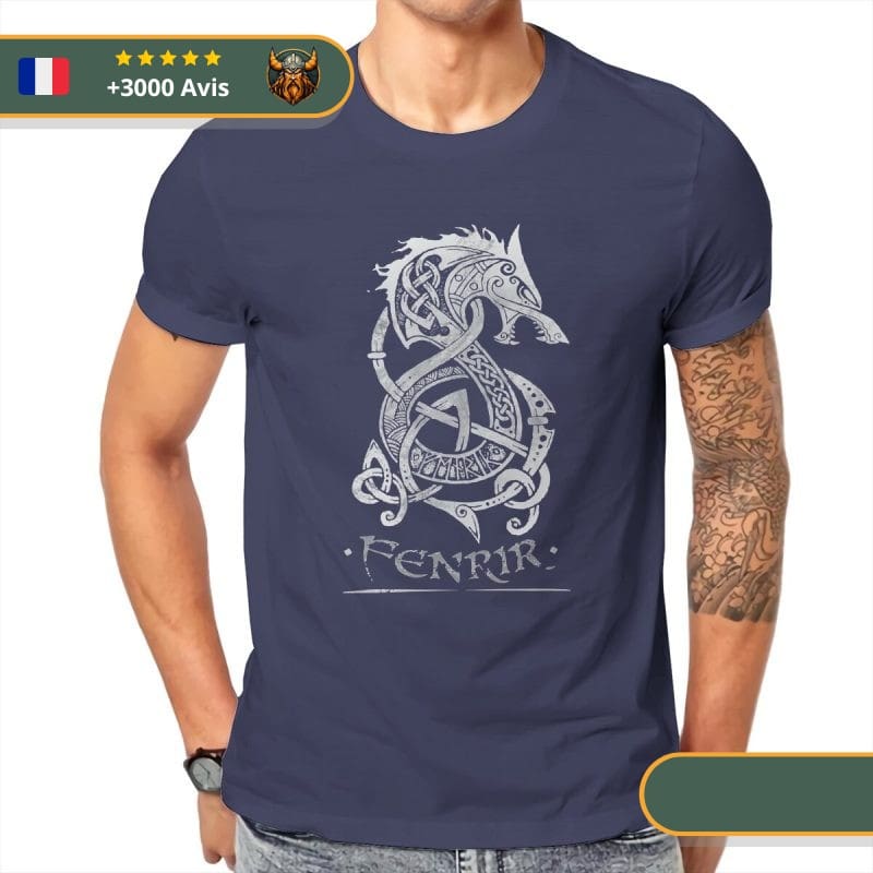 T-shirt Viking Loup Fenrir – Image 4