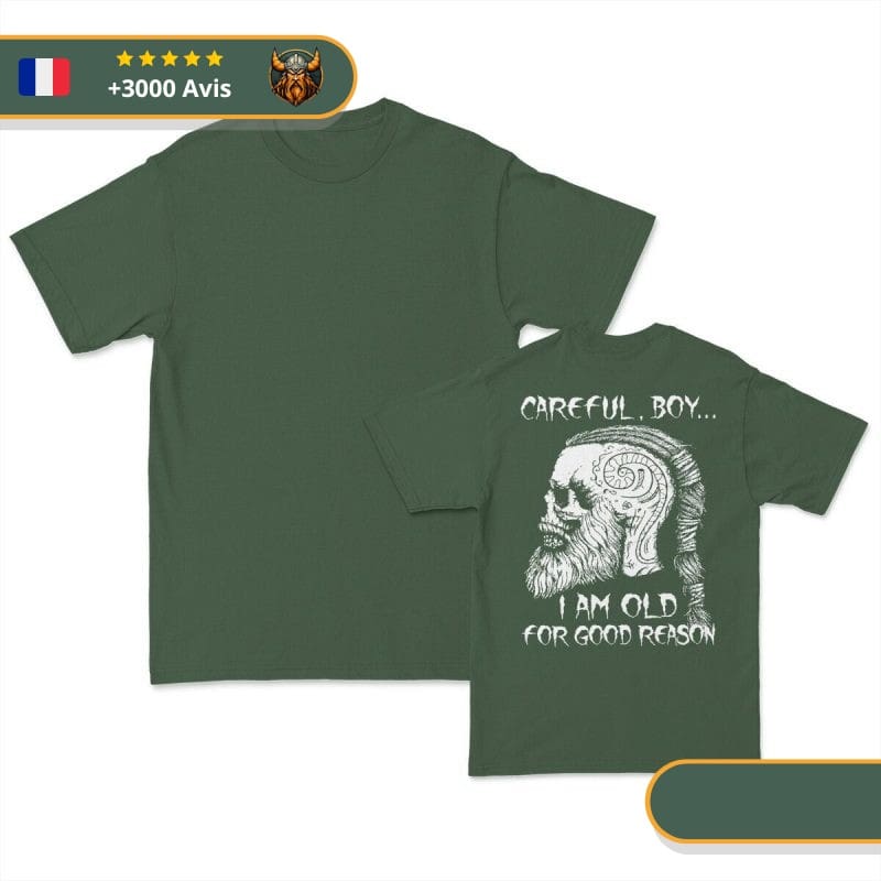 T-shirt Viking Ragnar – Image 8