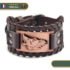 Bracelet Viking Loup Fenrir Viking Shop