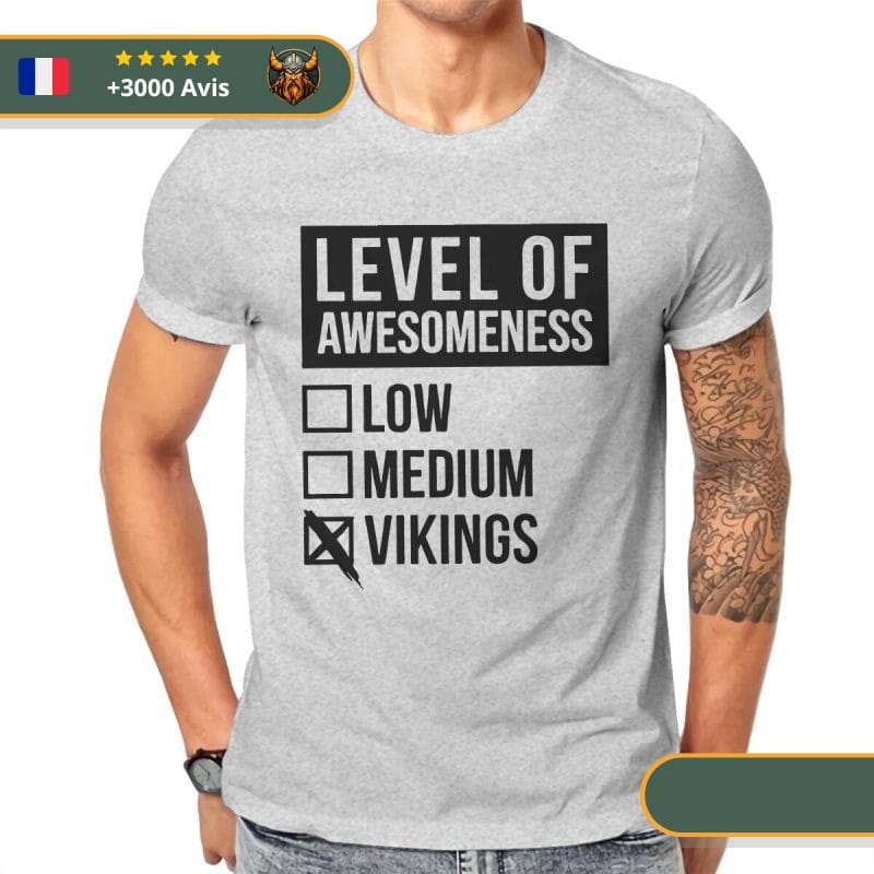 T-shirt Viking Niveau Viking – Image 4
