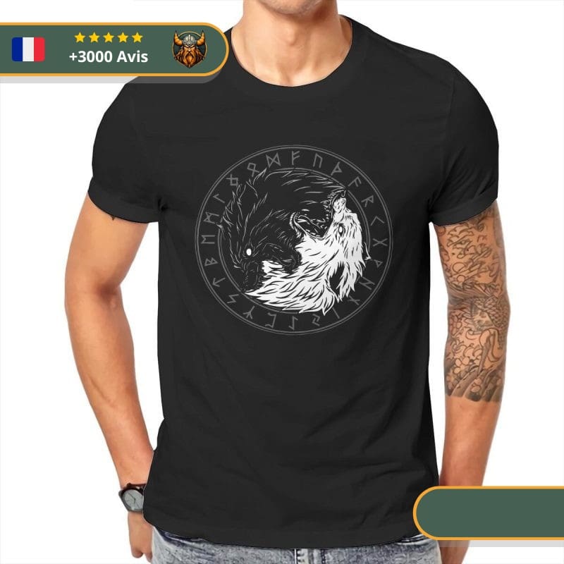 T-shirt Viking Loup Fenrir – Image 8