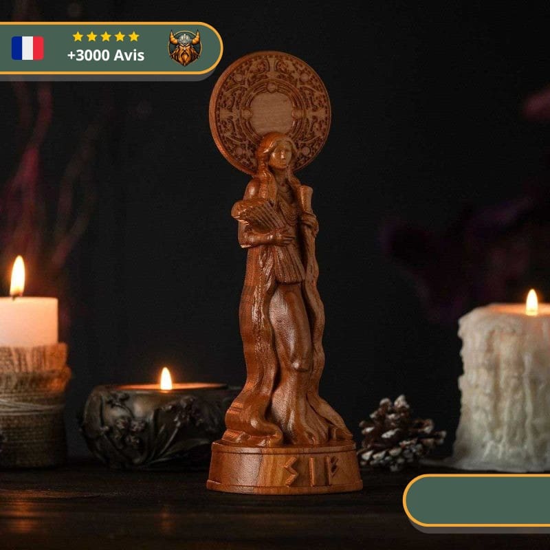 Statue Viking Sif – Image 2