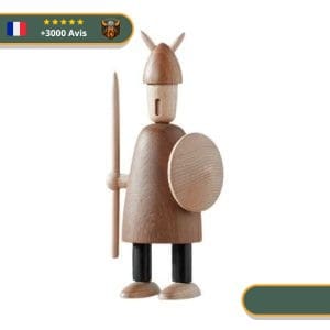 Statuette Viking Lancier