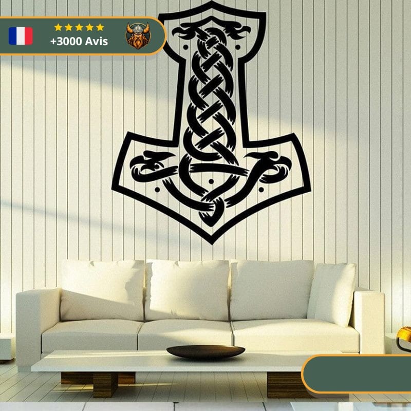 Stickers Viking Marteau de Thor – Image 3