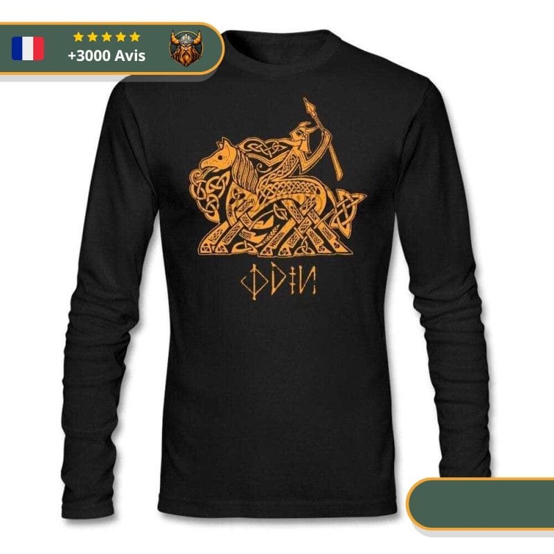 T-Shirt Viking à manche longue Sleipnir