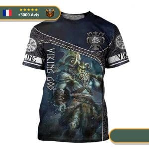 T-shirt Viking Dieu Nordique