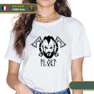 T-shirt Viking Floki Combattant