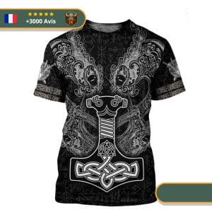 T-shirt Viking Marteau de Thor