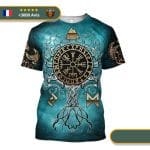 T-shirt Viking Yggdrasil et Vegvisir