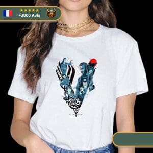 T-shirt viking acteurs de la série