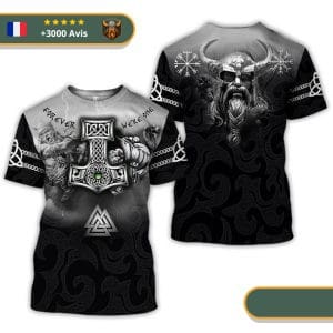 T-shirt viking ensemble pour toujours