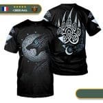 T-shirt viking griffes de fenrir