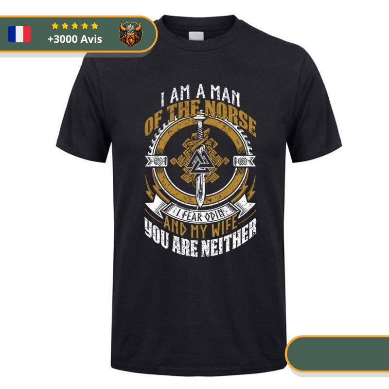 T-shirt Viking Homme du Nord
