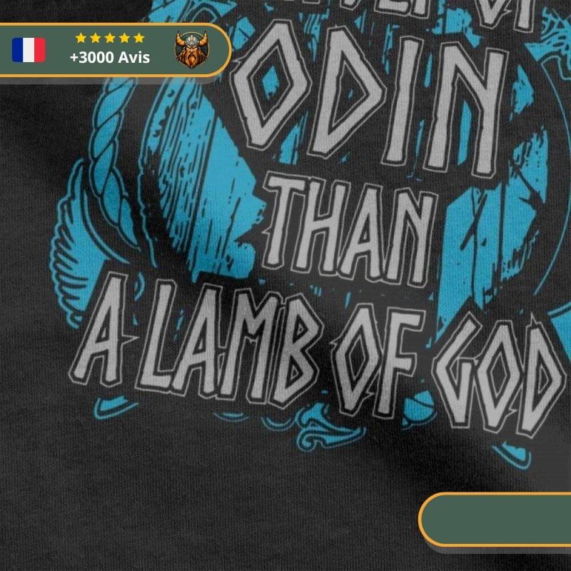 T-shirt Viking Loup d'Odin – Image 4