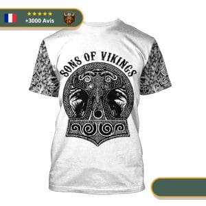 T-shirt Viking Mjollnir