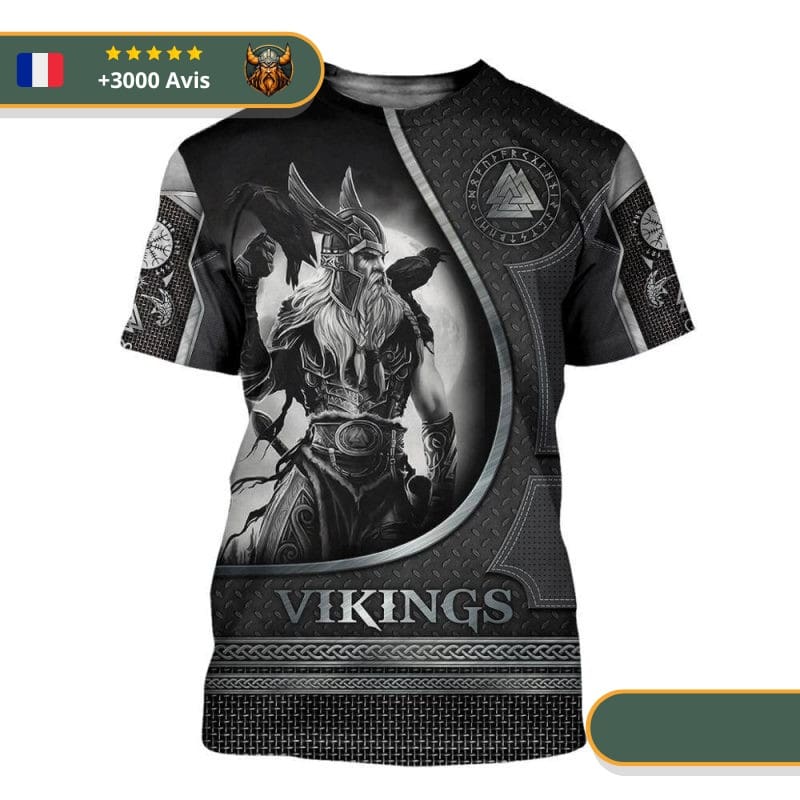 T-shirt Viking Odin le Conquérant