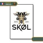 Tableau Viking Skol | Noir et Or Viking-Legends.com