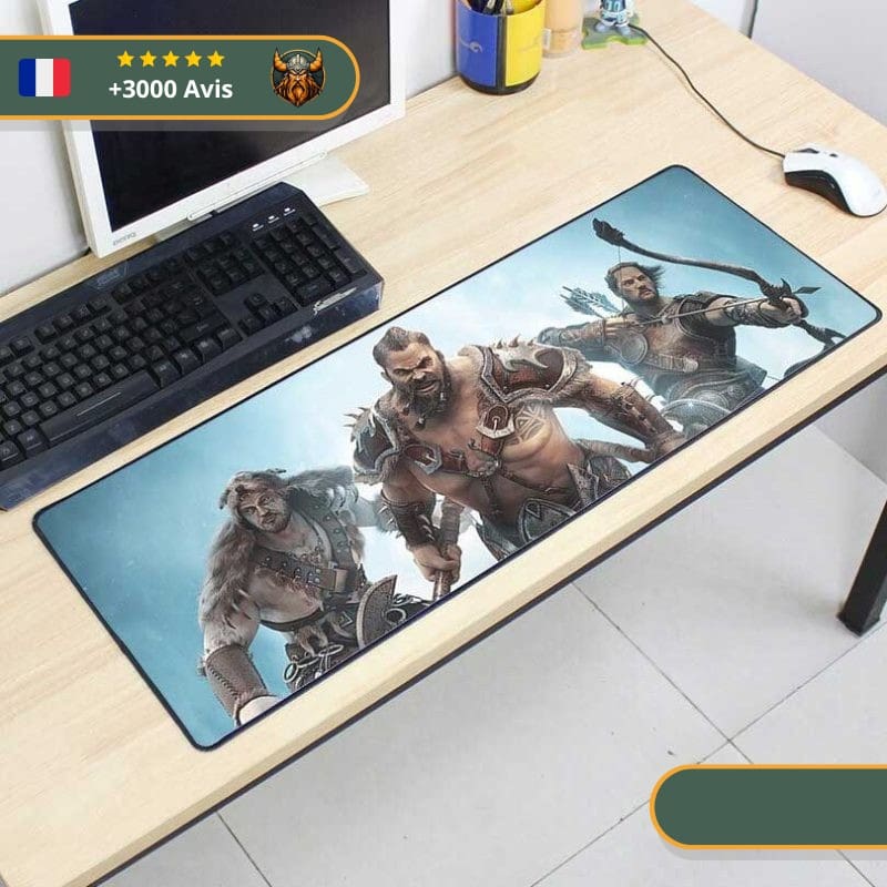 Tapis de Souris Viking Guerriers – Image 3