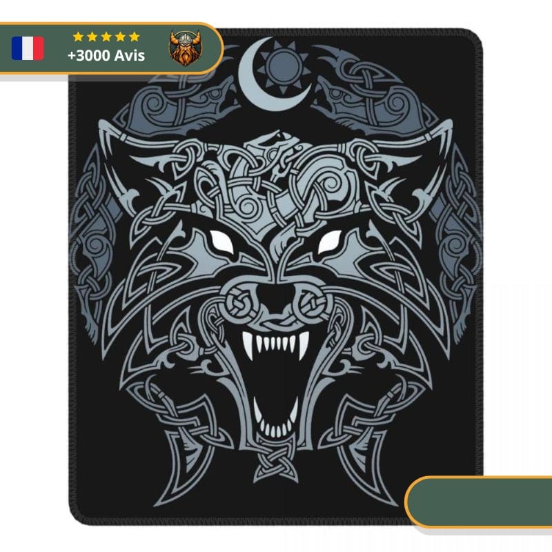 Tapis de Souris Viking Fenrir Nocturne