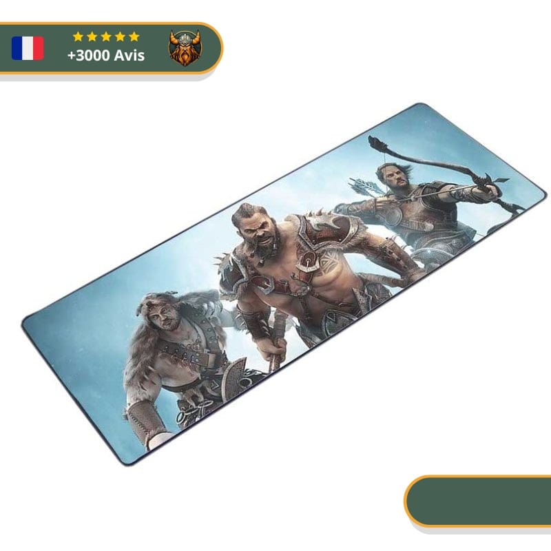 Tapis de Souris Viking Guerriers