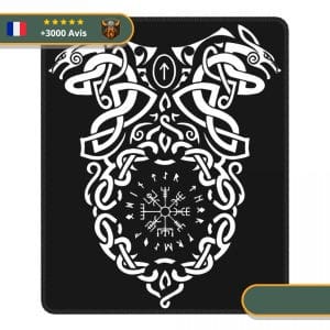 Tapis de Souris Viking Nœuds Nordiques