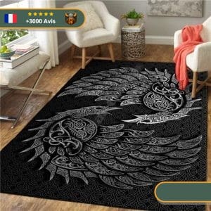 Tapis Scandinave | Noir et Gris Viking-Legends.com