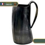 Tasse Viking Noire en Corne