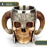 Tasse Casque Viking | Marron