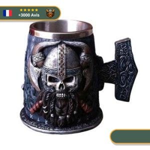 Tasse Guerrier Scandinave | Bleu