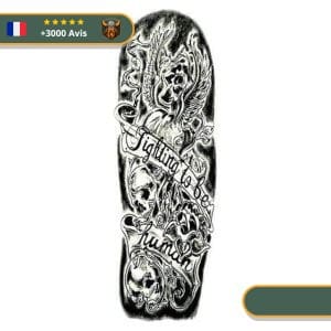 Tatouage Temporaire Viking<br> Citation Se Battre pour Être Humain