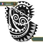 Tatouage Temporaire Viking<br> Compas (Tribal)