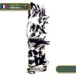Tatouage Temporaire Viking<br> Corbeaux Annonciateurs de Mort