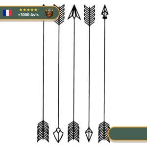 Tatouage Temporaire Viking<br> Flèches de Kattegat
