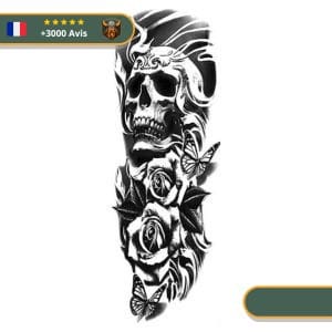 Tatouage Temporaire Viking<br> Mort et Recommencement