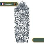 Tatouage Temporaire Viking<br> Muspellheim Royaume du Feu