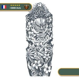 Tatouage Temporaire Viking<br> Muspellheim Royaume du Feu