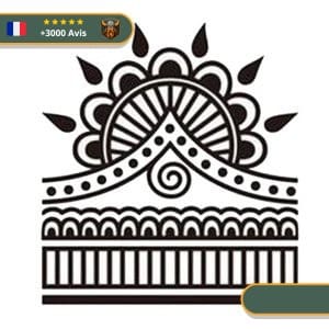 Tatouage Temporaire Viking<br> Sól Ensoleille la Mer