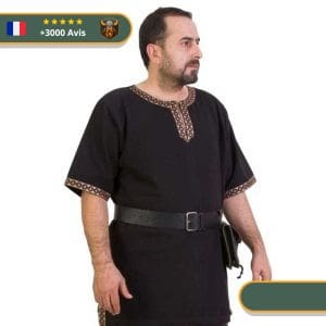 Tunique Viking Brune pour Homme 
