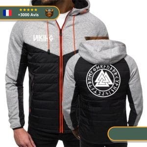 Veste Viking Trinité Nordique gris