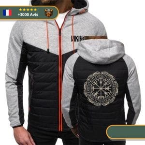 Veste Viking Vegvisir gris