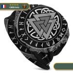 Bonnet Valknut | Noir et Blanc