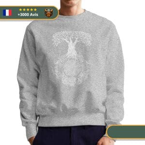 Sweat-shirt L'arbre de vie Viking Shop