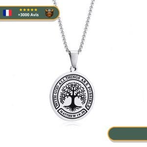 Collier Viking Arbre De Vie