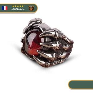 Bague Viking Griffes de Dragon