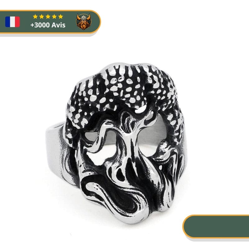 Bague Viking Arbre de Vie Vitalisant – Image 3