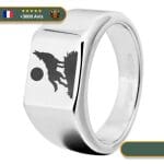 Bague Viking <br>Loup Fenrir</br> Viking Shop